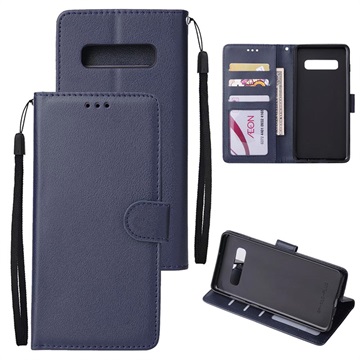 Custodia a Portafoglio per Samsung Galaxy S10+ - Blu Scuro