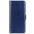 Custodia a Portafoglio con Chiusura Magnetica per iPhone 15 - Blu