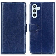 Samsung Galaxy A17 Custodia a portafoglio con supporto - Blu