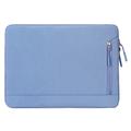 Elegante custodia per laptop Oxford resistente all'acqua con tasca laterale - 14.6" - Blu