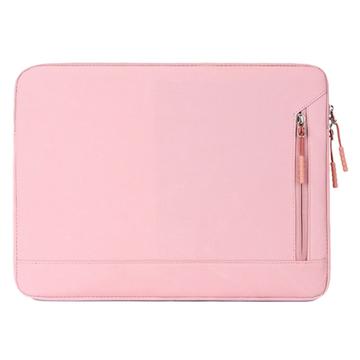 Elegante custodia per laptop in Oxford resistente all\'acqua con tasca laterale. Tasca laterale - 13.3" - Rosa