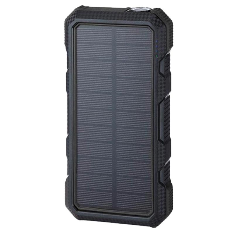 Banca di energia solare resistente all'acqua/caricatore wireless - 20000 mAh