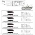 Telo impermeabile 210D per barche e yacht - 530 x 290 cm
