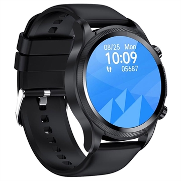 Smartwatch Impermeabile con Frequenza Cardiaca K12 - Nero
