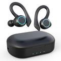 Auricolari sportivi wireless impermeabili con sensore tattile - Nero