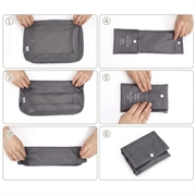 Set di sacchetti da viaggio impermeabili - 8 pezzi - Grigio