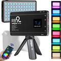 Weeylite RB9 Luce video RGB portatile con treppiede