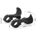 West Biking - Manubri ergonomici leggeri - Nero