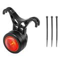 Luce posteriore per bicicletta West Biking Smart con sensore magnetico per freni