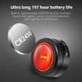 Luce posteriore per bicicletta West Biking Smart con sensore magnetico per freni