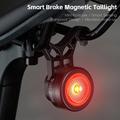 Luce posteriore per bicicletta West Biking Smart con sensore magnetico per freni