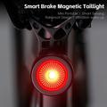 Luce posteriore per bicicletta West Biking Smart con sensore magnetico per freni