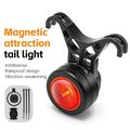 Luce posteriore per bicicletta West Biking Smart con sensore magnetico per freni
