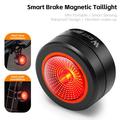 Luce posteriore per bicicletta West Biking Smart con sensore magnetico per freni