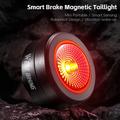 Luce posteriore per bicicletta West Biking Smart con sensore magnetico per freni