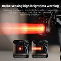 Luce posteriore per bicicletta West Biking Smart con sensore magnetico per freni