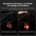 Luce posteriore per bicicletta West Biking Smart con sensore magnetico per freni