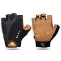 West Biking YP0211196 Guanti sportivi/ciclismo a mezze dita - XL - Marrone / Nero