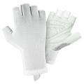 West Biking YP0211265 Guanti da ciclismo a mezze dita ammortizzati - XL - Bianco