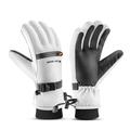 West Biking YP0211271 Guanti da sci impermeabili con supporto tattile - XL - Bianco