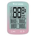 West Biking YP0702112 Computer da bicicletta GPS / Tachimetro wireless - Rosa