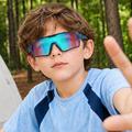 Occhiali da ciclismo fotocromatici per bambini West Biking YP0703201-202 - Blu conchiglia