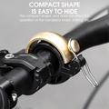 West Biking YP0706049 Mini campanello vintage per bicicletta - Nero