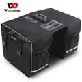 West Biking YP0707238 Borsa da bicicletta impermeabile 30L per ruota posteriore - Nero