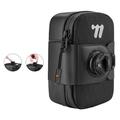 West Biking YP0707431 Borsa da sella per bicicletta con sgancio rapido da 0.2L - Nero