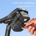 West Biking YP0707431 Borsa da sella per bicicletta con sgancio rapido da 0.2L - Nero