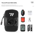 West Biking YP0707431 Borsa da sella per bicicletta con sgancio rapido da 0.2L - Nero