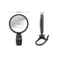 West Biking YP0720057 Specchietti retrovisori per bicicletta - 2 pezzi - Nero