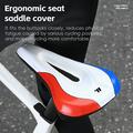 West Biking YP0801256 Coprisella in memory foam per bicicletta - Rosso / Blu / Bianco