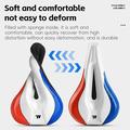 West Biking YP0801256 Coprisella in memory foam per bicicletta - Rosso / Blu / Bianco