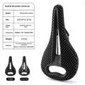 Sella da bicicletta West Biking YP08012653D con struttura a nido d\'ape