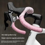 West Biking YP0804082 Set di nastri antiscivolo per manubrio bici da strada - Rosa
