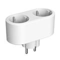 Spina intelligente WiFi con monitoraggio dell'energia - 16A - Bianco