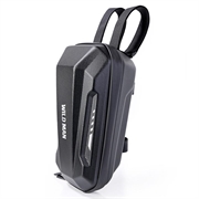 Borsa anteriore impermeabile Wild Man GD9 per monopattino/bicicletta - 3l - Nero