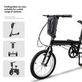 Borsa anteriore impermeabile Wild Man GD9 per monopattino/bicicletta - 3l - Nero