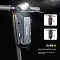 Borsa anteriore impermeabile Wild Man GD9 per monopattino/bicicletta - 3l - Nero