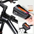 Borsa da bici Wild Man XT2S con finestra per touchscreen - 4.7-6.7" - Nero