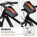 Borsa da bici Wild Man XT2S con finestra per touchscreen - 4.7-6.7" - Nero