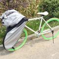 Copertura antivento per bicicletta - Taglia L, 190x65x98cm - Nero