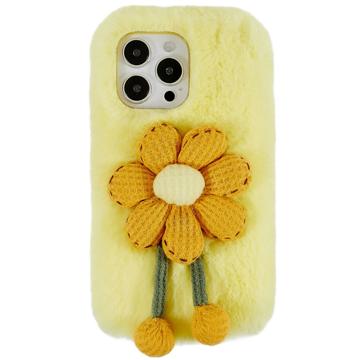 Custodia in TPU 3D Plush Inverno Peloso per iPhone 14 Pro Max