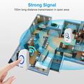Campanello wireless con portata di 280m, 32 suonerie e 4 livelli di volume - Bianco