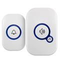 Campanello wireless con portata di 280m, 32 suonerie e 4 livelli di volume - Bianco