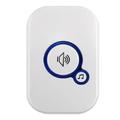 Campanello wireless con portata di 280m, 32 suonerie e 4 livelli di volume - Bianco