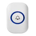Campanello wireless con portata di 280m, 32 suonerie e 4 livelli di volume - Bianco