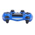 Controller di gioco wireless con funzione di vibrazione per PS4 - Blu