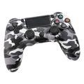 Controller di gioco wireless con funzione di vibrazione per PS4 - Grigio mimetico